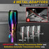 Neo Chrome Manual Gear Shift Knob | Automatic Buttonless Shifter Knobs | Gear Stick Shift Knobs | Gear Shifter Knob Manual 6 Speed 5 Speed Car...