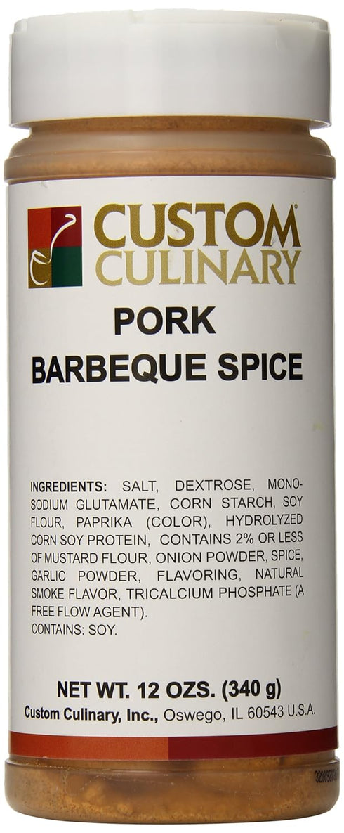 Custom Culinary Pork Barbeque Spice, 12 Ounce...
