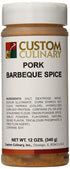 Custom Culinary Pork Barbeque Spice, 12 Ounce...