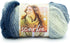 Lion Brand Yarn Scarfie Yarn, Blue/Cream......