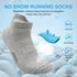 No Show Ankle Running Socks Men & Women Low Cut Athletic Sports Hidden Cushioned Tab Socks for Hiking Cycling Workout Golf Tennis Gym Walking 3 Pa...