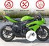 2 PCS Motorcycle Tire Valve Stems, 90 Degree Aluminum 11.3mm/10mm Rim Wheel Tubeless Angle Air Stem with Rubber Seals, Compatible with Most Motorc...