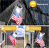 Solar Flag Pole Light, Bright White 6000k Flagpole Light Upgrade Solar Powered for 5ft 6ft Flag Pole,Waterproof Outdoor Dusk to Dawn Led Solar Lig...