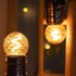 E26 Low Watt LED Amber Light Bulbs 10Watt, 1W Mini Globe Edison Small Light Bulbs,2200K Warm White Decorative Nightlight Bulbs for Indoor or Outdo...