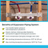 SharkBite 1/2 Inch Expansion Tee for PEX-A Pipe, Brass Plumbing Fittings for PEX-A Tubing, UAB362LFA...