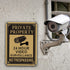 3 Pack Private Property No Trespassing Sign, 24 Hours Video Surveillance Warning Sign | 10" x 7" Rust Free Aluminum Easy Mounting Fade Resistance....