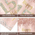 Happy 15th Birthday Door Banner Decorations for Girls, Pink Rose Gold 15 Birthday Party Backdrop Door Cover Sign Supplies, Fifteen Year Old Birthd...