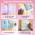 100 Envelopes Challenge Binder Kit A5 Size Money Saving Budget Binder with Numbers 100 Day Cash Envelopes Savings Challenges Book Planning to Save...