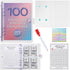 100 Envelopes Money Saving Challenge Binder,Budget Binder with Cash Envelopes and Pen,Expense Budget Sheet for Budgeting and Saving Money,Easy Way...