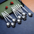 Berglander Teaspoons 6.3" Set of 12, Stainless Steel Shiny Polish Tea Spoons Silverware, Tea Spoon Small Dessert Spoon Teaspoon Dishwasher Safe...