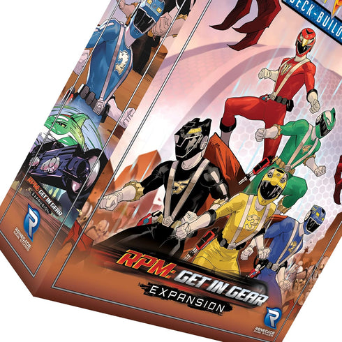 Renegade Games Studio Power Rangers Deck-Building Game RPM: Get in Gear Expansion - Ages 14+, 2-4 Players, 30-70 Min...