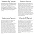 Pure Body Naturals Facial Serum - Hyaluronic Acid Serum, Retinol Serum, Vitamin C Serum, and Vitamin B3 (Niacinamide) Serum - A Perfect Serum Gift...