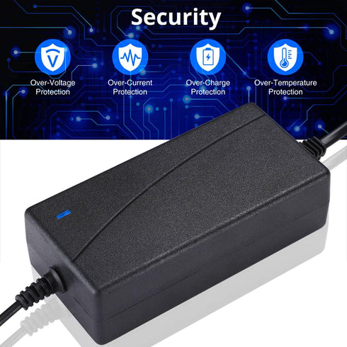 DC 12V 5A Power Supply Adapter, US Plug, 4.6FT Power Cord, AC 100-240V to DC 12V 5A Switching Transformer Jack 5.5mm x 2.5mm for LED Strip, Light,...