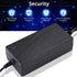 DC 12V 5A Power Supply Adapter, US Plug, 4.6FT Power Cord, AC 100-240V to DC 12V 5A Switching Transformer Jack 5.5mm x 2.5mm for LED Strip, Light,...