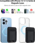 Upgraded for Magsafe Wallet, Strongest Magnetic Wallet, for iPhone Wallet Magsafe with 2 Card Slots, Magnetic Card Holder Wallet for iPhone 15/14/...