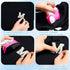 Chuangdi 26 Pcs Pearl Rhinestone Letter Patches Iron on a to Z White Rhinestone Pearl Bling Patch Glitter Sew on Alphabet Applique Bling English L...
