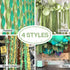 PartyWoo Crepe Paper Streamers 4 Rolls 328ft, Pack of Crepe Paper Kiwi Green Party Streamers, Crepe Paper for Birthday Decorations, Party Decorati...
