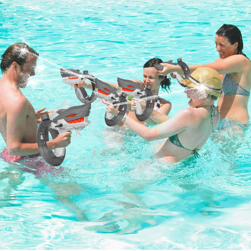 Electric Water Guns for Kids Ages 4-8: Powerful Electric Water Gun Automatic Squirt Gun Large Capacity Water Gun Long Range Water Gun Summer Outdo...