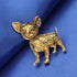 NEWEI Enamel Cute Dog Brooch Pins Charms Gifts for Women And Dog Lovers...