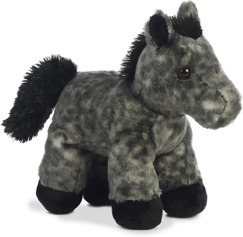 Aurora® Adorable Mini Flopsie™ Storm™ Stuffed Animal - Playful Ease - Timeless Companions - Gray 8 Inches...
