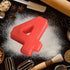 PARTYON Large 3D Numbers Cake Molds Silicone Baking Pans for Birthday and Anniversary, Liquid Silicone Baking Molds Numbers for Cakes BPA Free, Nu...
