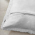 NordECO HOME Luxury Soft Faux Fur Fleece Cushion Cover Pillowcase Decorative Throw Pillows Covers, No Pillow Insert, 16" x 16" Inch, White, 2 Pack...