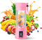 Portable Blender - Compact and USB Rechargeable Personal Travel Blenders for Smoothies, Shakes and Ice - Mini Fruit Juice Mixing Shaker Bottle - 3...