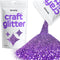 Hemway Craft Glitter - Purple | 100g Ultrafine Metallic Sequin Flakes for Resin & Epoxy Crafts | Supplies for Tumblers, Cards, Jewellery, Candle, ...