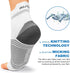 PAPLUS Ankle Brace Compression Socks (6 Pairs) for Men and Women. Plantar Fasciitis Socks with Foot Arch Support for Pain Relief...