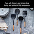 STAUB Silicone Spatula Turner, Perfectly Angled for Lifting Pancakes, Sandwiches and Picking up Veggies Durable BPA-Free Matte Black Silicone, Aca...
