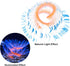 VOCOSTE Soft Silicone Glowing Aquarium Changeable Anemone, Fluorescence Aquatic Artificial Coral for Fish Tank Decoration, Blue...