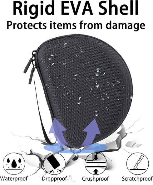 Aenllosi Hard Storage Case for Soundcore H30i Wireless On-Ear Headphones(Black,Case Only)......