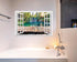 FLFK Fake Window Wall Mural - Waterfalls in The Jungle Faux Window Wall Sticker for Wall Decor, Stick and Peel Wall Decals,48"x32",Set of 2 Sheets...