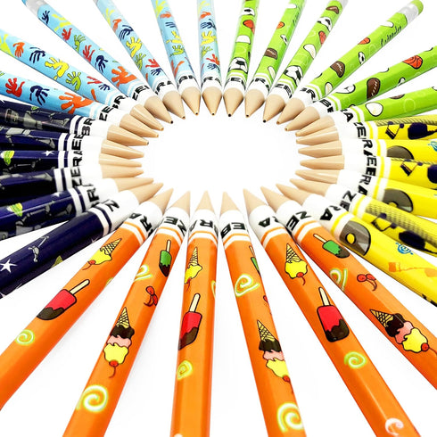Zebra Funky Cadoozles Mechanical Pencils - 0.7mm Lead - Economy Pack of 30 - Assorted Barrel Colours...