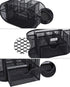 EasyPAG Desk Organizer Mesh Desktop Office Supplies Multi-functional Caddy Pen Holder Stationery with 8 Compartments and 1 Drawer,Black...