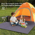 REDCAMP Waterproof Camping Tent Tarp - 83" x83'', 4 in 1 Multifunctional Tent Footprint for Camping, Hiking and Survival Gear, Lightweight and Com...