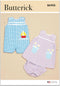 Butterick Easy to Make Baby Overalls, Dress and Panties Sewing Pattern Packet, Design Code S9411, Sizes NBN-SML-MED-LRG-XLG, Multicolor...