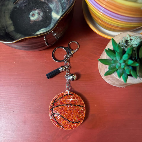 Popfizzy Rhinestone Keychains for Women and Girls, Bling Purse Charms, Birthday Gifts for Her, Backpack Key Chain, Bag Charms...