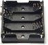 3 Pcs 4 x 1.5V (6V) AA Battery Holder Leads with 3 Pcs 9V I Type Snap Connector Plastic Housing...
