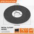 10 Pack 2 Inch Die Grinder Cut Off Wheels Mini Metal Cutting Disc 2'' x 1/16'' x 3/8'' Arbor Cutting Wheels for Angle Grinder Cut Off Tool Metal S...