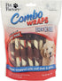 Pet Factory Combo Wraps Pork Flavored Beefhide 5" Twist Kabobs Dog Chew Treats w/ Real Chicken & Duck Meat Wrap - 18 Count/1 Pack...