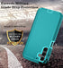 Qinmay Phone Case for Samsung Galaxy A15 5G Case with HD Screen Protector, Samsung A15 5G Case Durable Shockproof 3-Layer Cover for Galaxy A15 5G ...