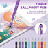 20 Pieces Music Note Ballpoint Pen Funny Pens Stylus Pen Crystal Ballpoint Pens Retractable Touch Screen Pens Motivational Quotes Pen Vibrant Posi...