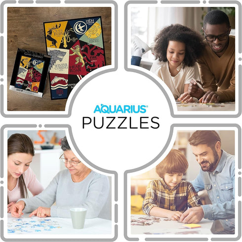 AQUARIUS - Games Of Thrones Mottos 500 Piece Jigsaw Puzzle...