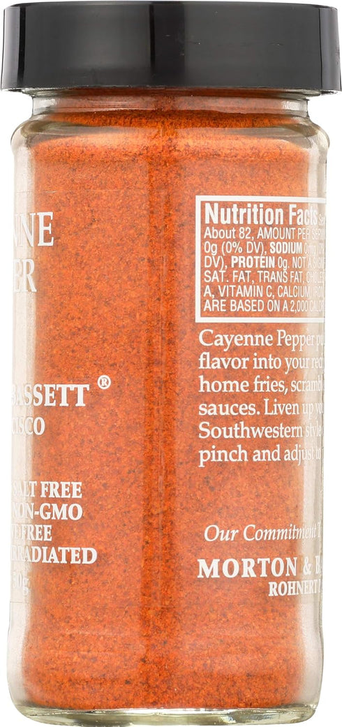 Morton & Basset Spices, Cayenne Pepper, 1.8 Ounce...
