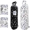 2pcs Waterproof Plastic Grocery Trash Bag Holder Shopping Carrier Holder Organizer Kitchen Storage Bag Dispenser Multiple Designs Sizes Dogs...