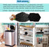 12-Pack Universal Stick-on Trash Can Odor Absorbing Filters, Activated Charcoal Purifying Deodorizer for Trash Cans, Compost Buckets, Countertop a...