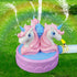Sprinkler for Kids Outdoor Water Toys: Backyard Spinning Unicorn Toddler Sprinkler Toy - 360° Roating Spray Water Summer Outside Toys Attaches to ...