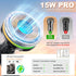 for Magsafe Car Mount Charger,15W Wireless Magnetic Car Mount Charger for iPhone 15 ProMax Plus 14 13 12?Fast Charging Carmount Magnet Car Phones ...