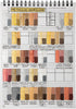 HG Art Concepts Painters Color Diary - 9x12 Spiral-Bound Acid-Free Color Swatch Book with 10 Pages for Acrylic or Oil Paint - Single...